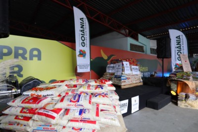 Ingresso solidário na 79ª Exposição Agropecuária de Goiânia gera mais de 80 toneladas de alimentos
