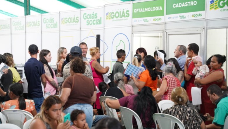 Goiás Social realiza 1.669 atendimentos em dois dias na Região Noroeste de Goiânia; óculos, vacinas e mamografias entre os serviços