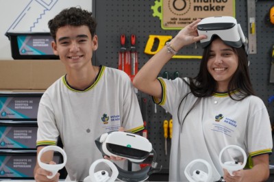 De museus a laboratórios sem sair da escola: 104 escolas estaduais recebem realidade virtual