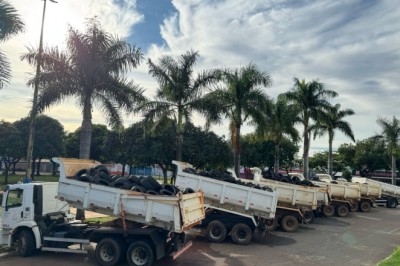 Pneus que levam 1.000 anos para se decompor têm destino certo em Goiânia nesta quinta (25/6)