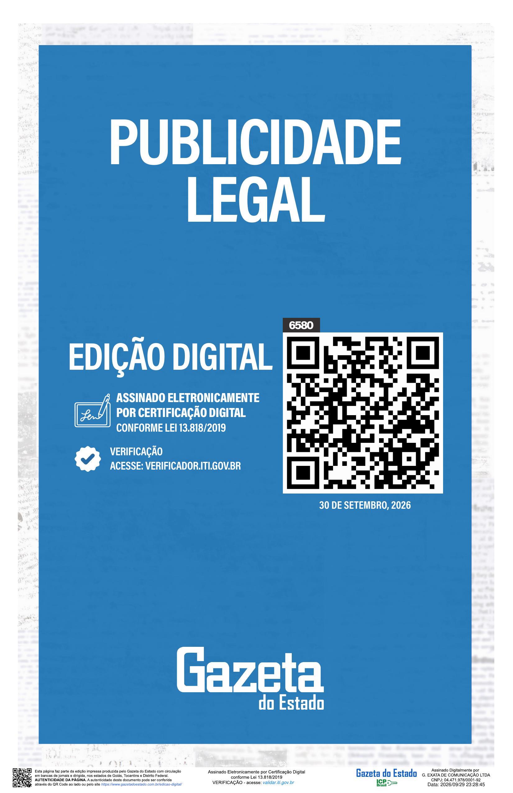 P. LEGAL 6580