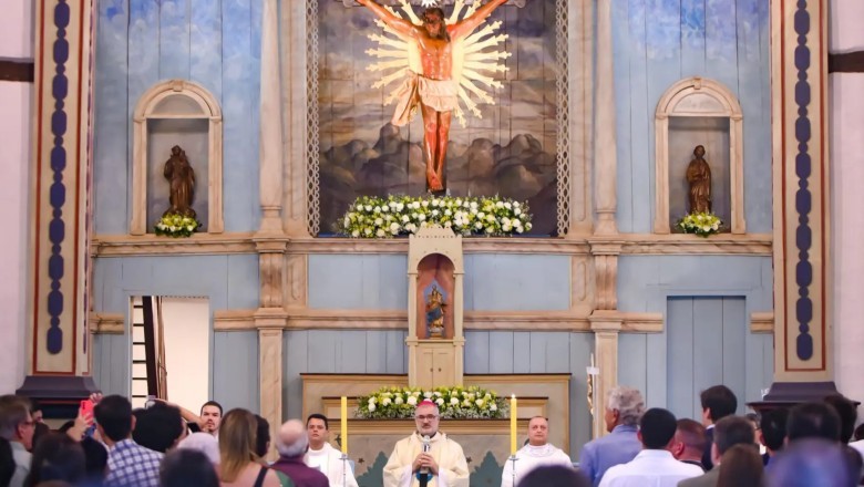 Igreja do Nosso Senhor do Bonfim é restaurada e reabre em Silvânia