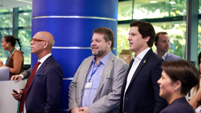 Daniel Vilela destaca segurança goiana em visita à Interpol