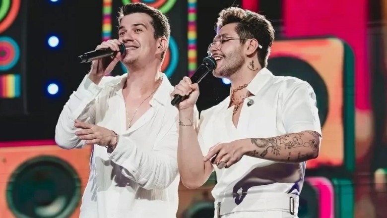 Hugo e Guilherme abrem Arraiá do Bem em Goiânia