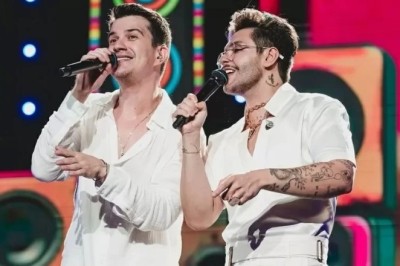 Hugo e Guilherme abrem Arraiá do Bem em Goiânia