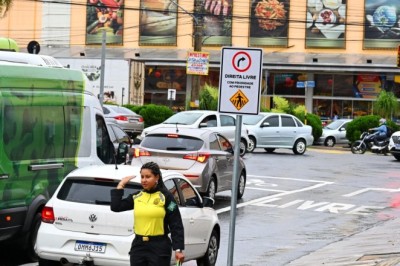 Faixas de Direita Livre tornam trânsito mais ágil em Goiânia