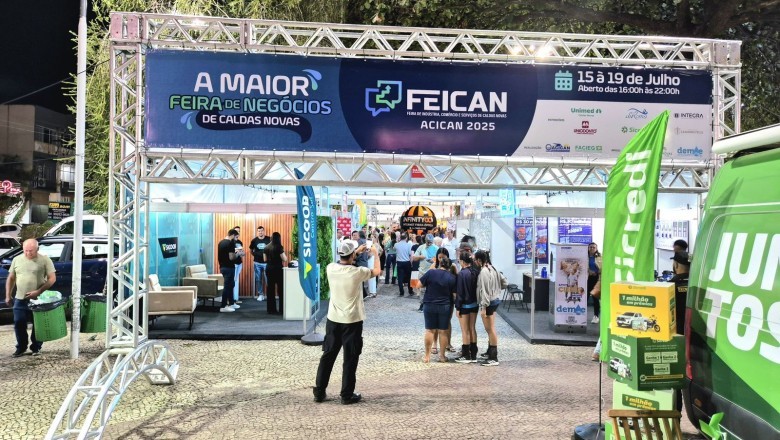 Caldas Novas sedia tradicional feira de indústria, comércio e serviços