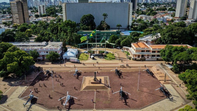 Caiado anuncia bases aéreas em Luziânia e Rio Verde
