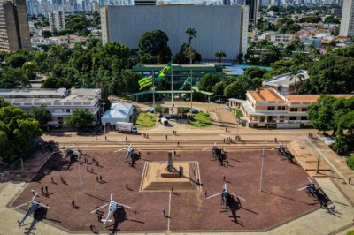 Caiado anuncia bases aéreas em Luziânia e Rio Verde