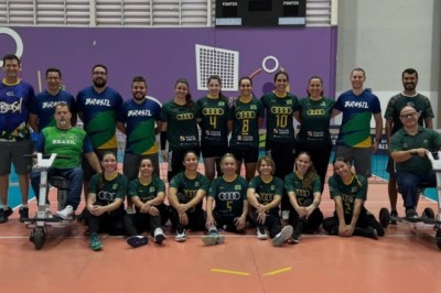 Atletas goianos participam de treinamentos da Seleção Brasileira de Vôlei Sentado em São Paulo – Secretaria de Estado de Esporte e Lazer