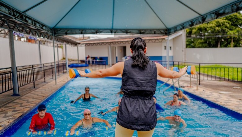 CCI retoma hidroginástica em Anápolis