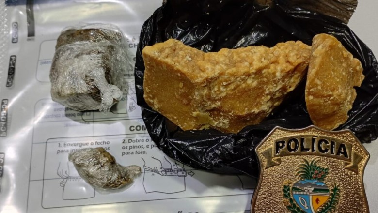 PCGO prende em flagrante dois envolvidos na distribuição de drogas em São Simão