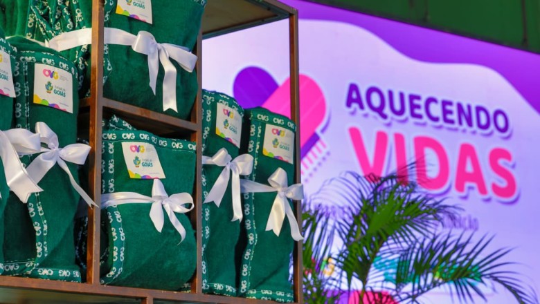 Campanha Aquecendo Vidas vai distribuir 95 mil cobertores em Goiás