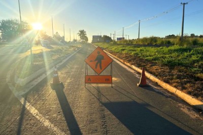 Pista de caminhada dos romeiros para Festa do Divino Pai Eterno passa por restauração