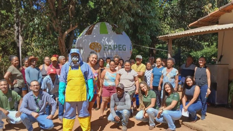 Com R$ 44,9 mil, projeto entrega 100 EPIs e treina quilombolas para uso seguro de agrotóxicos no Nordeste Goiano
