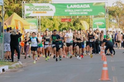 Medalhas, mudas e 5 km: 7ª Corrida Ecológica mobiliza 500 participantes em Senador Canedo