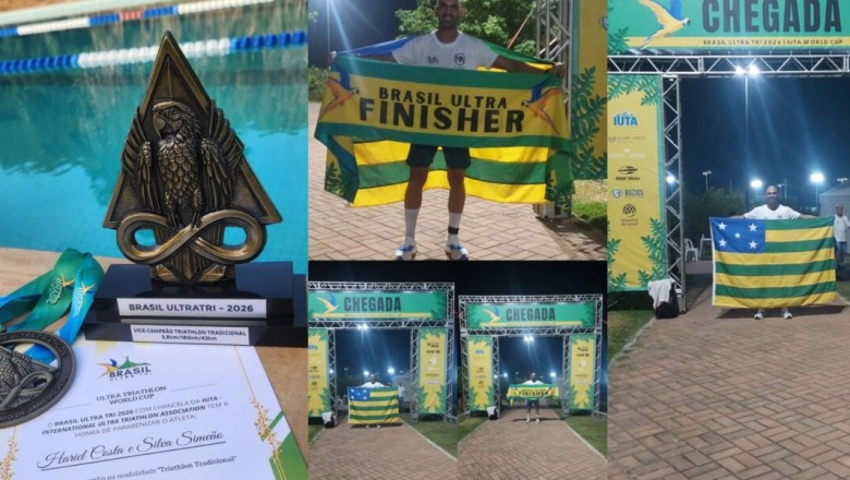 Feito inédito para Goiás: sargento da Casa Militar é vice no Brazil Ultra Tri 2026 em Búzios