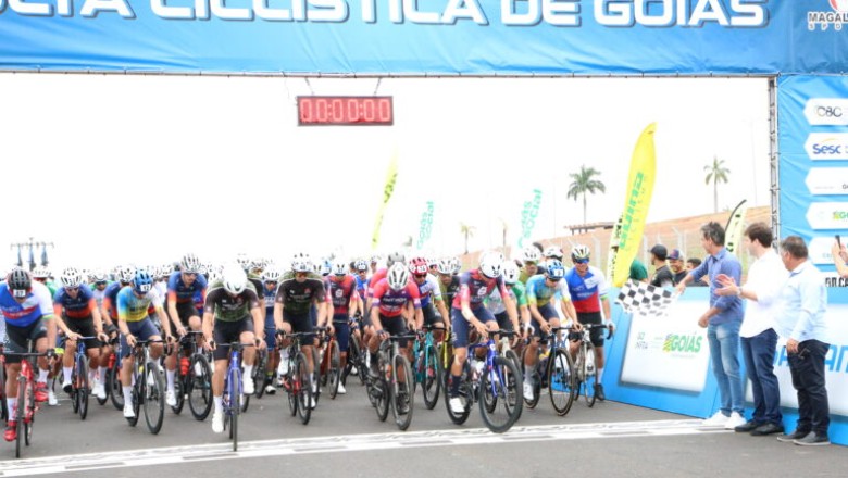 De Goiânia a Caldas Novas: 23ª Volta Ciclística de Goiás tem 500 km e 120 competidores