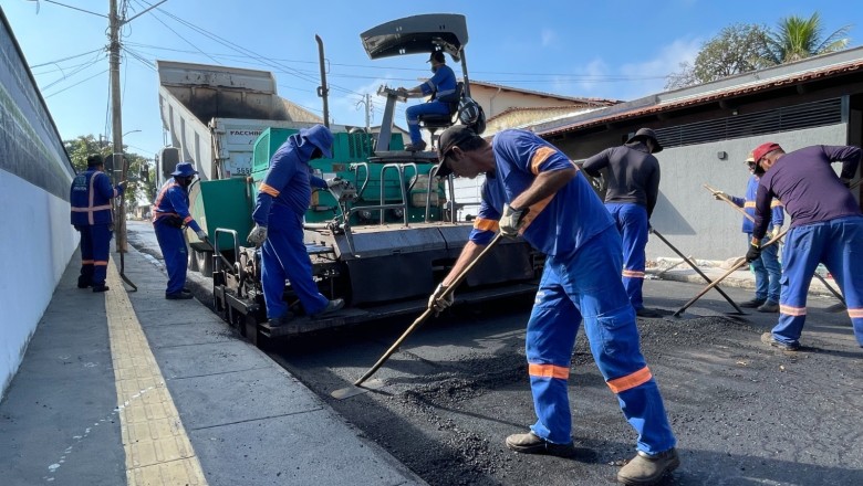 Sete vias do Parque das Laranjeiras recebem novo asfalto; veja a lista