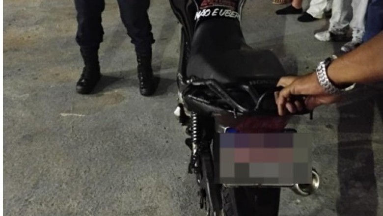 Fuga após 'racha' em Senador Canedo termina em colisão; sete motociclistas são abordados