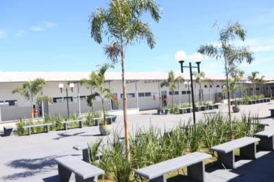Goiás inaugura primeira escola estadual modular; Cidade Ocidental ganha 1,4 mil vagas
