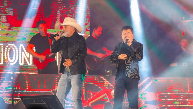 2º dia do Canedo Fest Show reúne 25 mil em noite de rodeio e clássicos de Rio Negro & Solimões