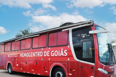 Doação de sangue no Goiânia Shopping neste sábado (06/06): unidade móvel do Hemocentro prevê até 120 coletas