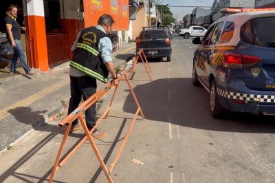 Prefeitura de Goiânia intensifica ação contra reserva irregular de vagas em Campinas e anuncia autuações após fase educativa
