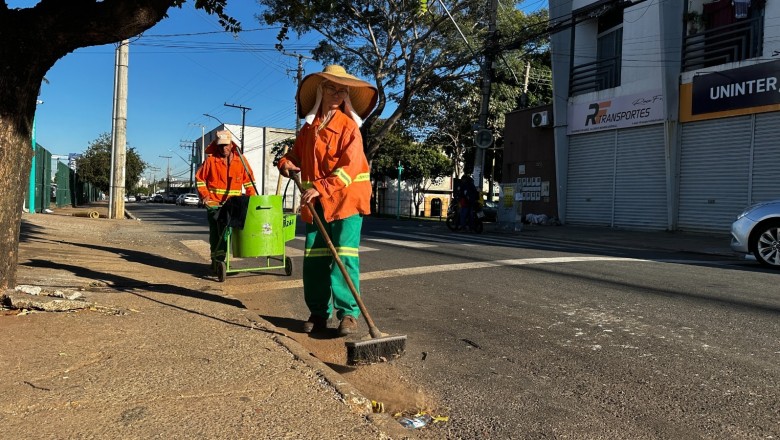 Corpus Christi em Goiânia: força-tarefa de limpeza com 200 servidores, escala 12x36 e ecopontos abertos
