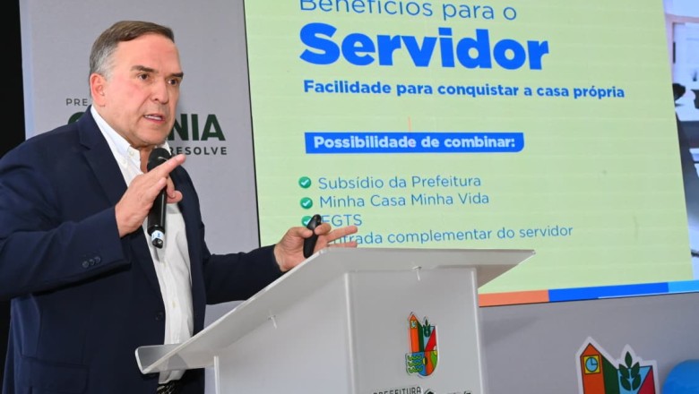 Goiânia anuncia mil moradias para servidores com subsídio de R$ 40 mil e parcelas a partir de R$ 700