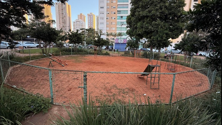 Primeira obra escolhida pelos moradores em Goiânia será no parquinho da Praça do Ipê; veja o que muda
