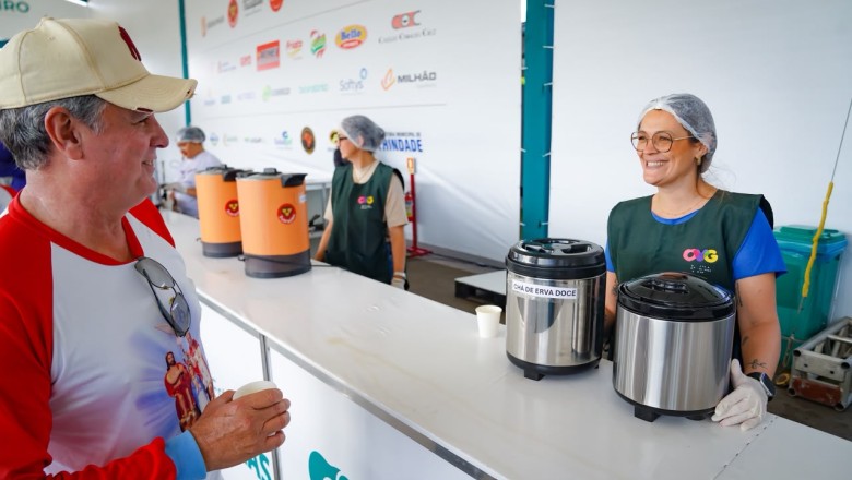 Leite com canela e resgate 24h: como o Centro de Apoio ao Romeiro se prepara para 400 mil fiéis na GO-060