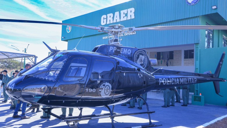 Primeira base do Graer fora da capital é inaugurada em Luziânia; governo cria comando para o Entorno do DF