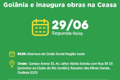 Goiânia tem mutirão de serviços e modernização da Ceasa nesta segunda; investimento chega a quase R$ 11 milhões