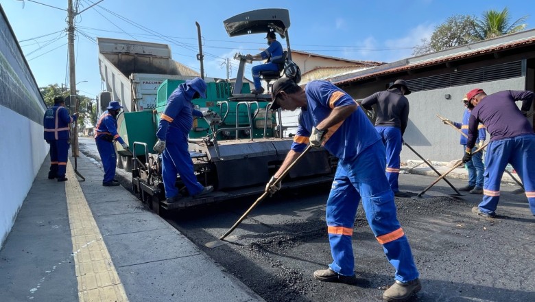 Parque das Laranjeiras recebe 28,2 mil m² de recapeamento; veja as vias contempladas