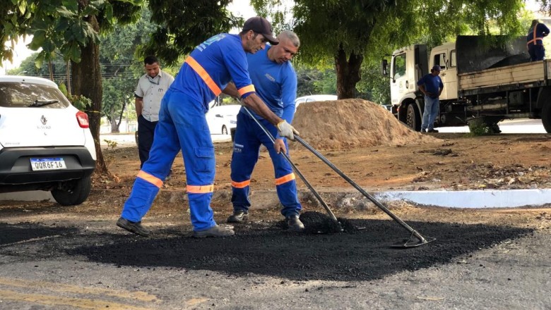 Goiânia supera 160 mil tapa-buracos em 2026 com 14 equipes nas ruas