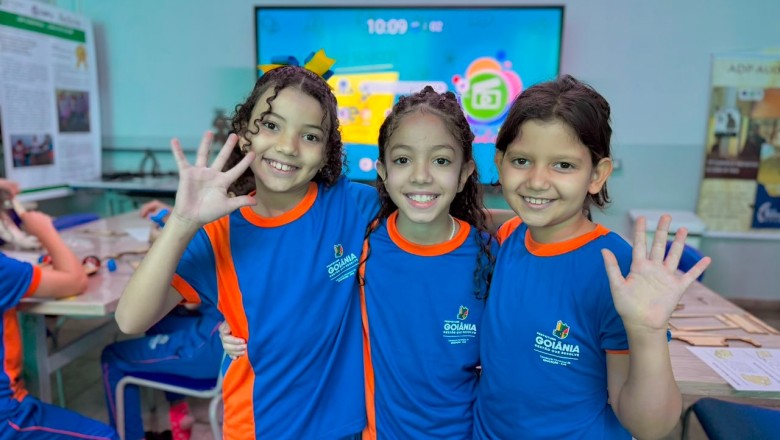 Unesco visita escola de Goiânia para conhecer resultados do projeto Semeando Futuros