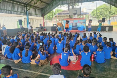 Pipas podem causar apagões? Ação em escola de Goiânia mostra como evitar riscos com a rede elétrica