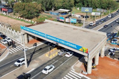 Nova via lateral da Leste-Oeste é aberta em Goiânia; prefeitura projeta reduzir 40% do tráfego na Consolação