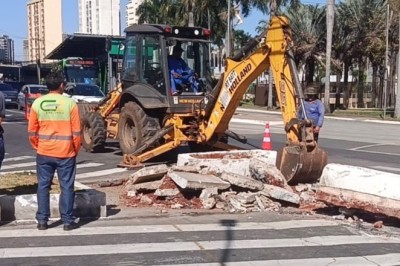 Rua 83, no entorno da Praça Cívica, passa por mudanças após registro de acidentes