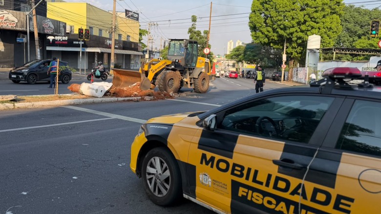 Obra promete liberar novo acesso e reduzir congestionamento em cruzamento movimentado de Goiânia