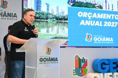 LOA 2027 prevê R$ 1,65 bilhão em investimentos e eleva orçamento de Goiânia para R$ 11,7 bilhões