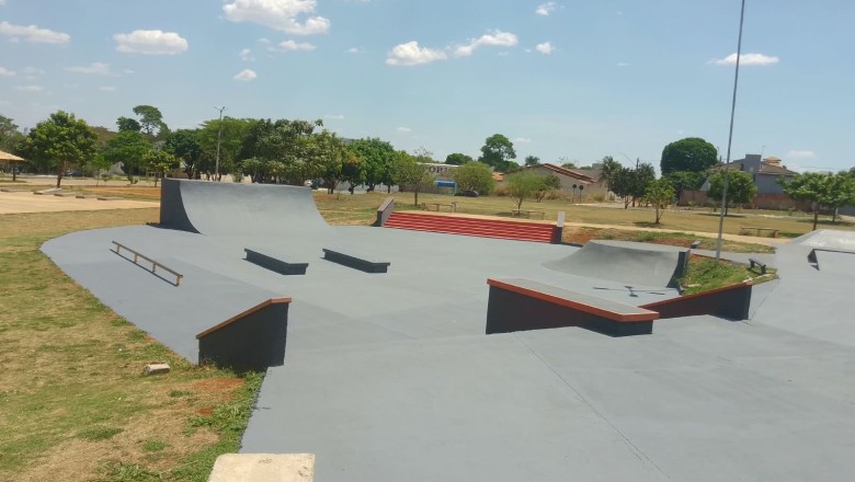 Pista de skate no Setor Jaó ganha revitalização após parceria entre moradores e Prefeitura de Goiânia