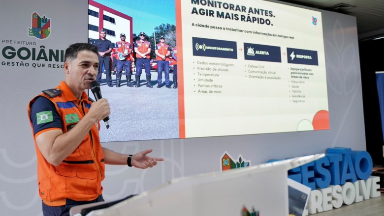 Chuvas intensas e ventos acima de 70 km/h colocam Goiânia em alerta durante fim de semana de eleições