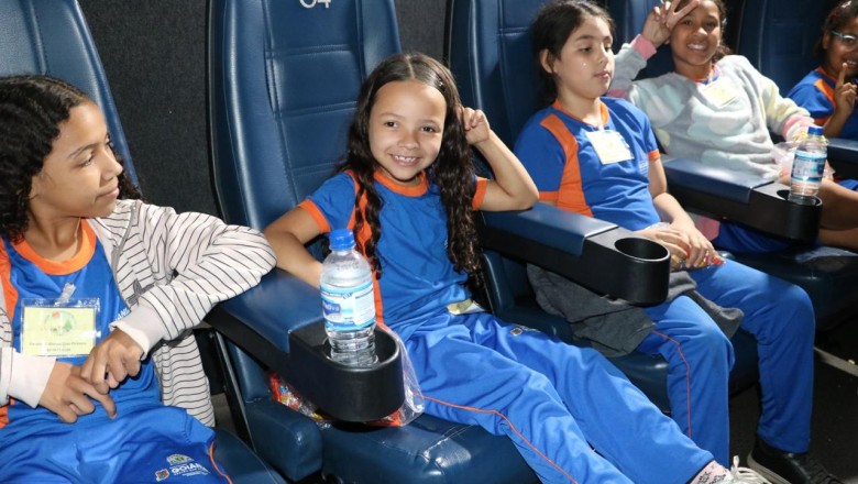 Cinema, imaginação e memória: alunos da rede municipal participam de mostra em Goiânia