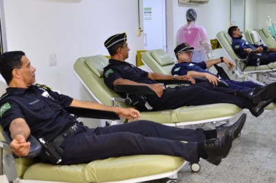 Forças de segurança se mobilizam para reforçar estoque de sangue destinado a crianças com câncer em Goiânia