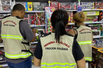 Pesquisa revela diferença de até 234% nos preços de presentes para o Dia das Crianças em Goiânia