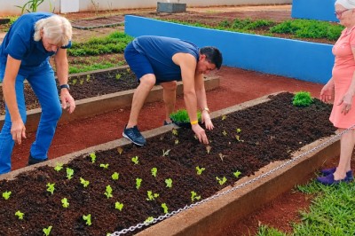 Horta terapêutica transforma rotina de pacientes em caminho para autonomia durante reabilitação em Goiás