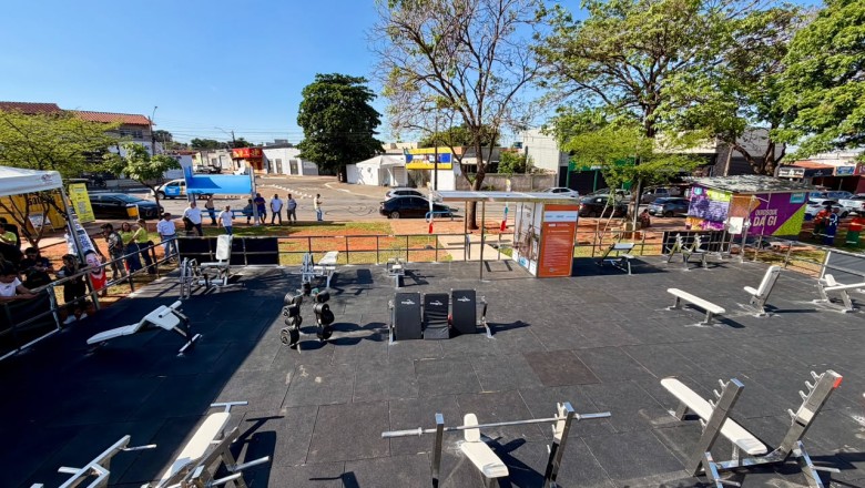 Goiânia inaugura academia ao ar livre com equipamentos profissionais e aulas gratuitas