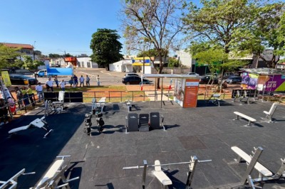 Goiânia inaugura academia ao ar livre com equipamentos profissionais e aulas gratuitas